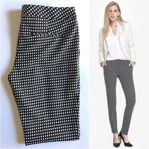 Express Textured Grid Columnist Pant